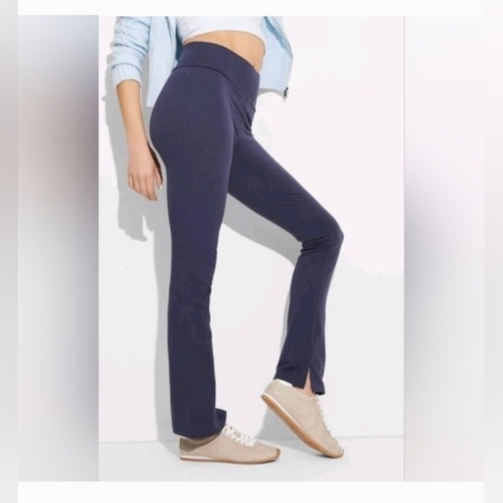 Wild Fable Women's High-Waisted Stovepipe Leggings Navy